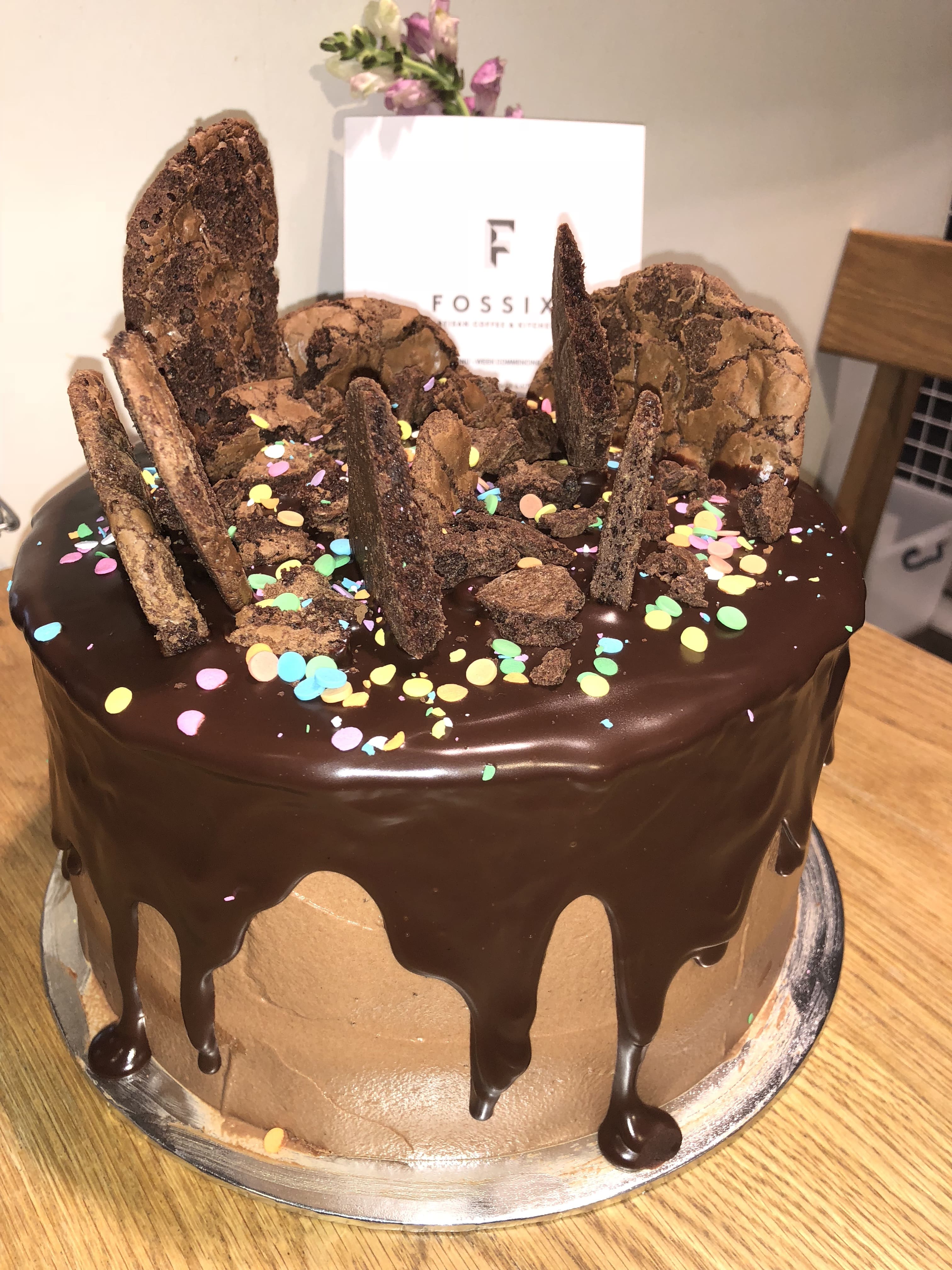 Chocolate Sponge cake | Order Online, Sydney CBD | Fossix